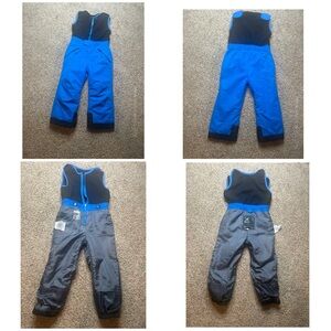 Arctix Black and Blue Snow Bib